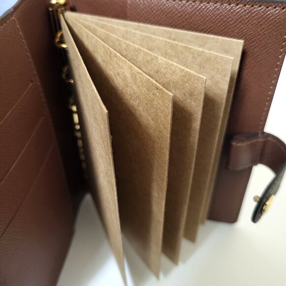 fits Louis Vuitton PM Small LV Agenda: Dividers Inserts Brown Kraft Cardstock - Picture 3 of 3